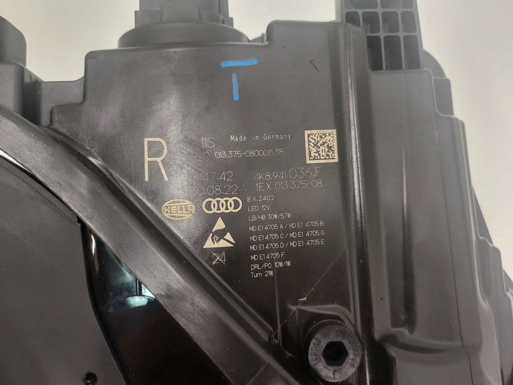 Frontscheinwerfer Audi A7 4K8941036 Full LED Rechts Scheinwerfer Headlight SCH5148929498kp