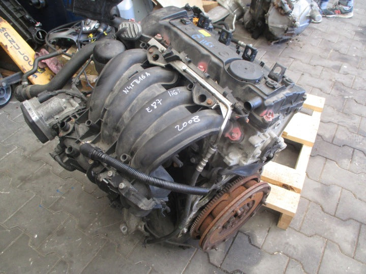 Motor BMW E46 E90 E87 N45B16A 1.6 2008 Benzin Engine Komplett MOT3708441896gd