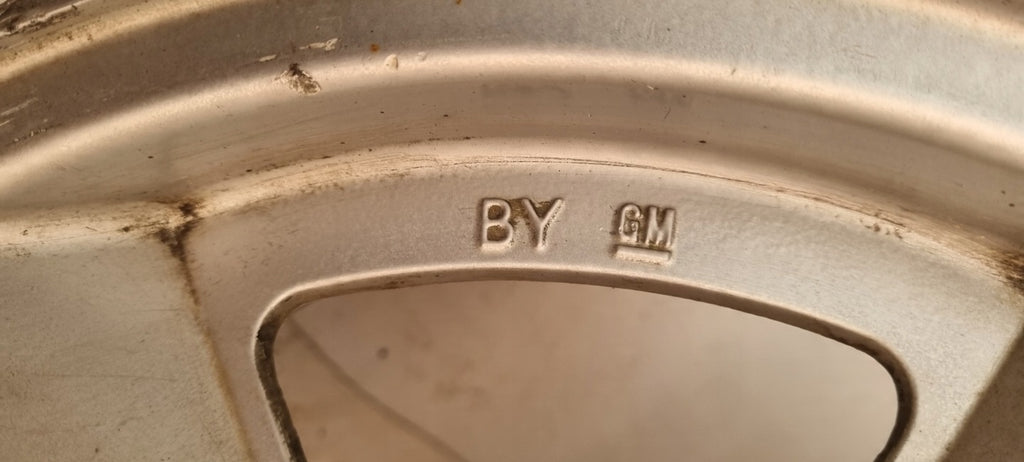 1x Alufelge 14 Zoll 6.0" 5x120 49ET Glanz Silber 90051665 Opel Ascona Rim Wheel