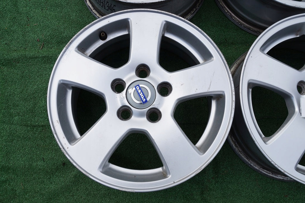 4x Alufelge 15 Zoll 6.0" 5x108 46ET Glanz Silber 30714962 Volvo S40 I Rim Wheel FEL2215025674wm