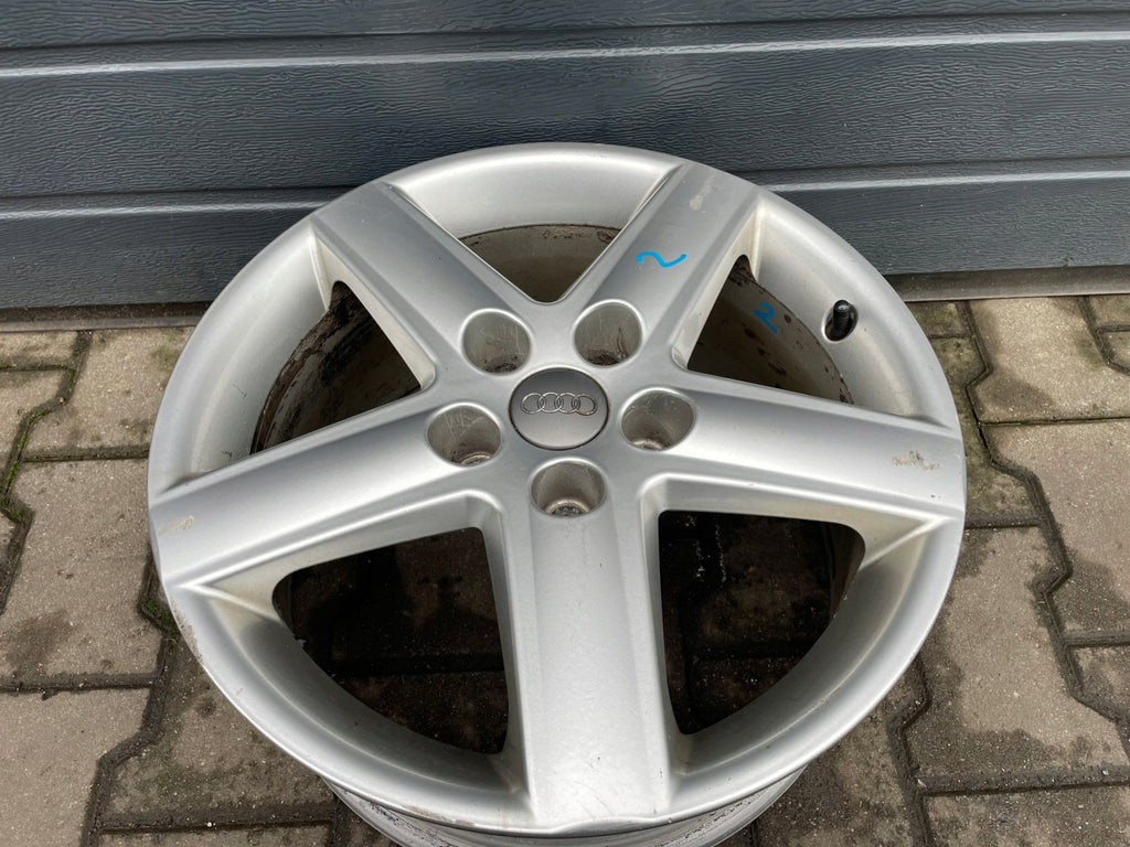 1x Alufelge 17 Zoll 7.5" 5x112 4F0601025K Audi Rim Wheel FEL4292171565bz