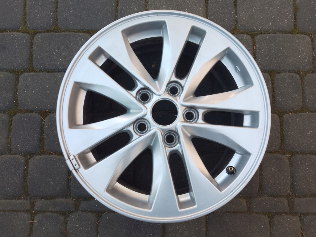1x Alufelge 16 Zoll 6.5" 5x114.3 46ET Glanz Silber 4250F836 Mitsubishi Asx FEL2969240088nq