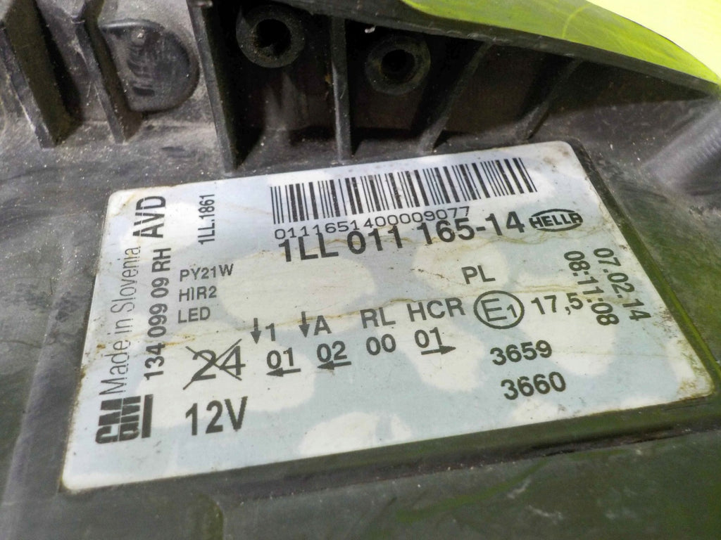 Frontscheinwerfer Opel Insignia A 1LL011165-14 LED Rechts Scheinwerfer Headlight