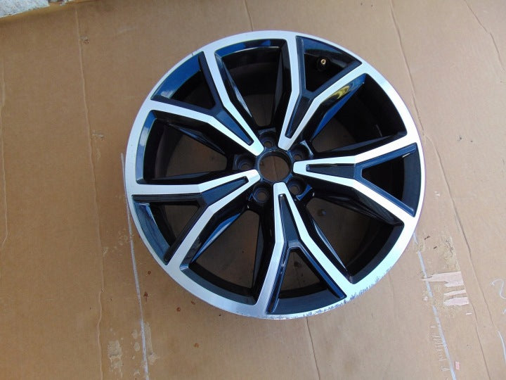 1x Alufelge 18 Zoll 7.0" 5x100 39ET 2GM601025 VW T-Cross Rim Wheel FEL9575183824od