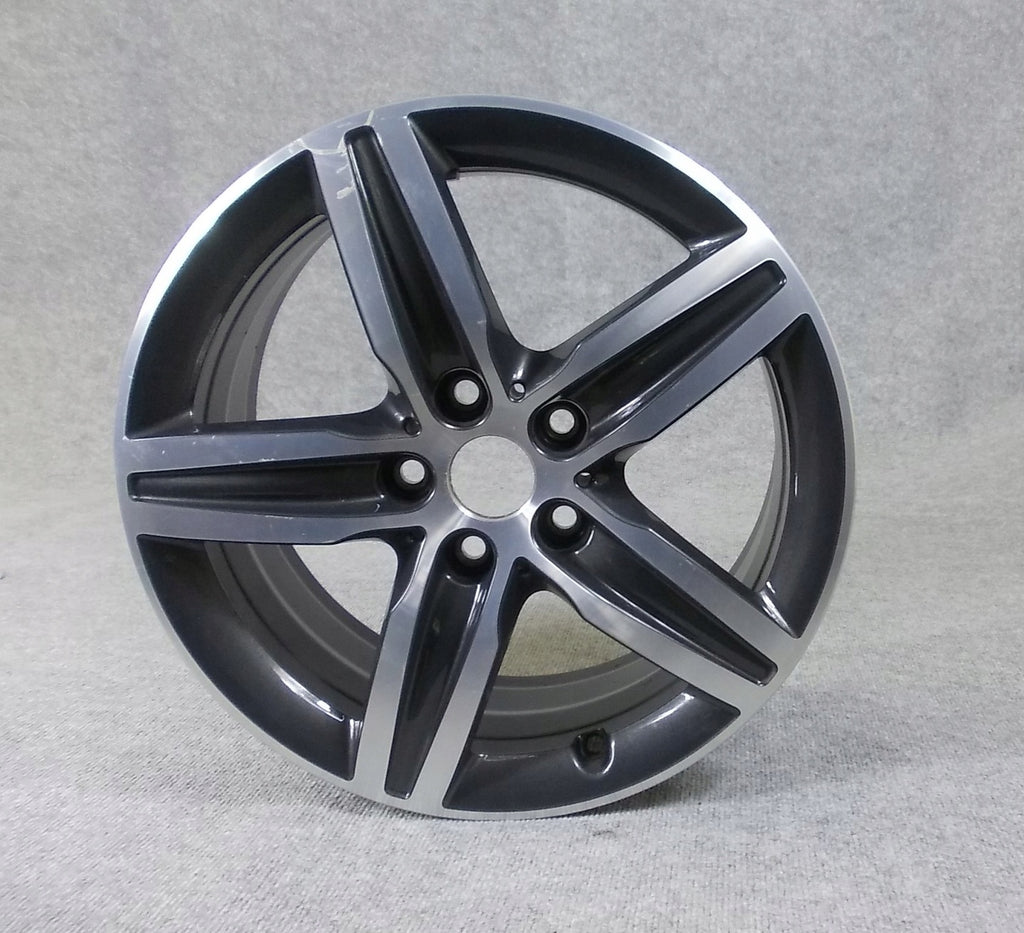 1x Alufelge 17 Zoll 7.5" 5x112 54ET Glanz Graphit 6855091 BMW 2 F45 F46