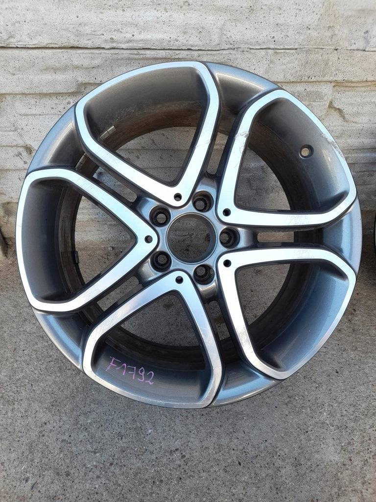 1x Alufelge 18 Zoll 8.5" 5x112 Mercedes-Benz W212 Rim Wheel FEL2761914154hx