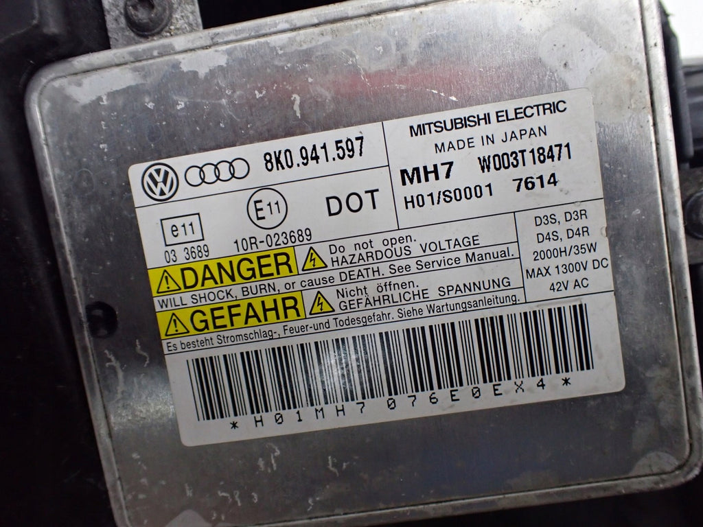 Frontscheinwerfer Audi Coupe 89317769 Rechts Scheinwerfer Headlight SCH9114095622py