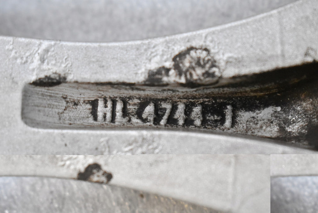 1x Alufelge 16 Zoll 6.5" 4x108 47,5ET Glanz Silber HL4744-1 Ford Fiesta FEL2098314934aa