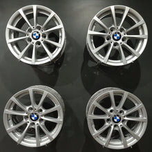 Laden Sie das Bild in den Galerie-Viewer, 4x Alufelge 16 Zoll 7.0" 5x120 31ET Glanz Silber 6796236 BMW 3 E91 F30 E90 F31 FEL1092228839wq