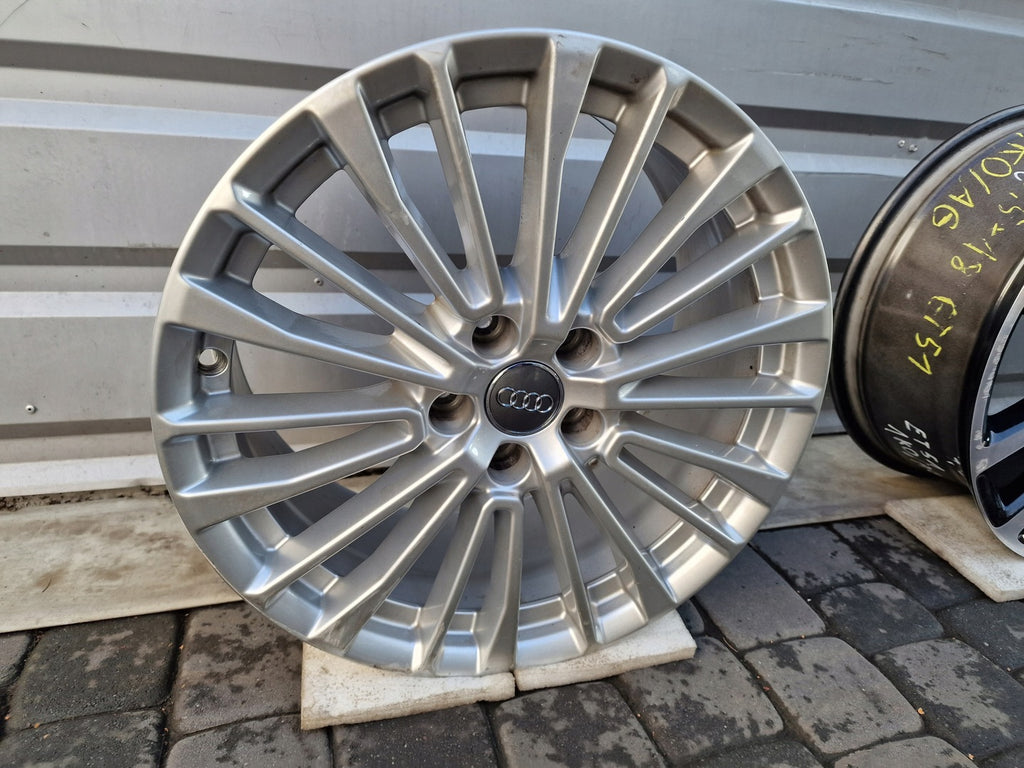 1x Alufelge 18 Zoll 8.0" 5x112 39ET Audi Rim Wheel