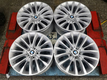 Laden Sie das Bild in den Galerie-Viewer, 4x Alufelge 18 Zoll 8.0" 5x112 30ET Glanz Silber 6863418 BMW G30 Rim Wheel FEL1831486978wc