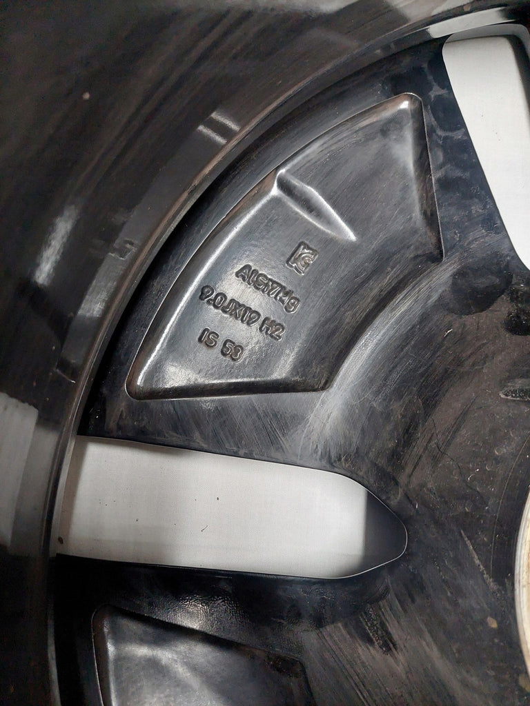 1x Alufelge 19 Zoll 9.0" 5x108 53ET Glanz Schwarz 32327782 Polestar Rim Wheel