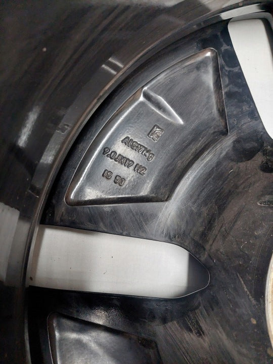 1x Alufelge 19 Zoll 9.0" 5x108 53ET Glanz Schwarz 32327782 Polestar Rim Wheel FEL3629038224hn