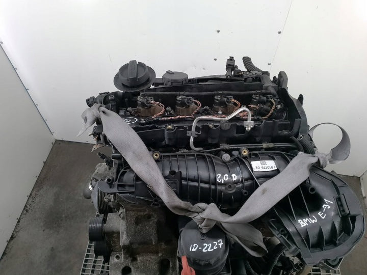 Motor BMW E91 N47D20C 2.0 143PS 2010 Diesel Engine Unkomplett MOT4698666717ah