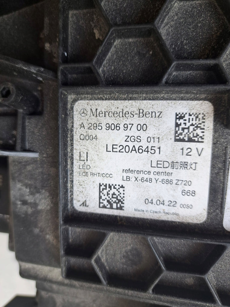Frontscheinwerfer Mercedes-Benz Eqe A2959069700 Full LED Links Headlight SCH4172489341al