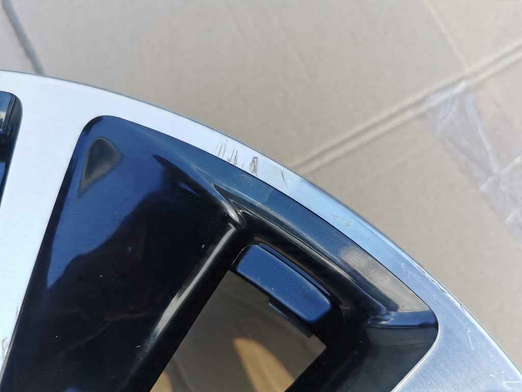 1x Alufelge 19 Zoll 7.0" 5x108 38ET Glanz Schwarz 174580 Opel Grandland X