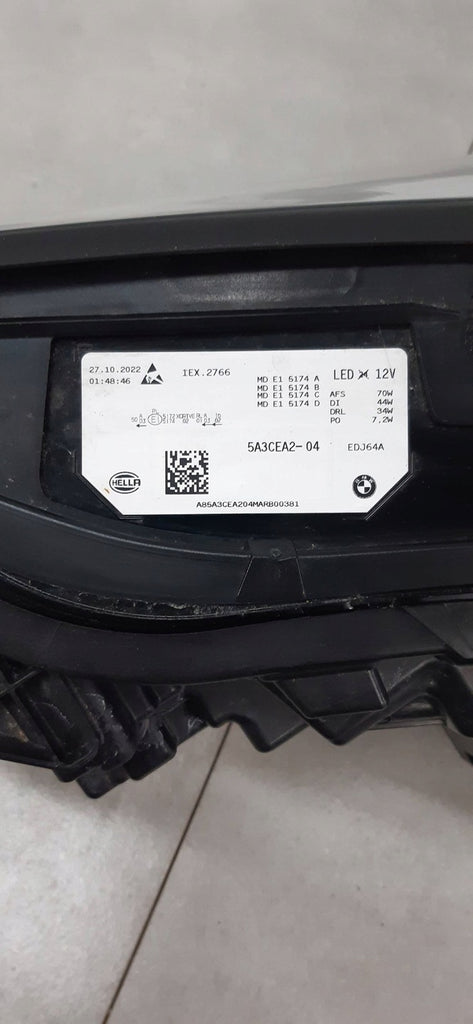 Frontscheinwerfer BMW IX 5A3CEA2-04 Laser FALSE Scheinwerfer Headlight SCH1600394517cl