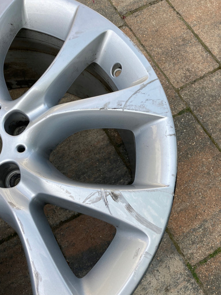 1x Alufelge 19 Zoll 9.0" 5x120 48ET Glanz Silber 6853953 BMW X5 F15 Rim Wheel