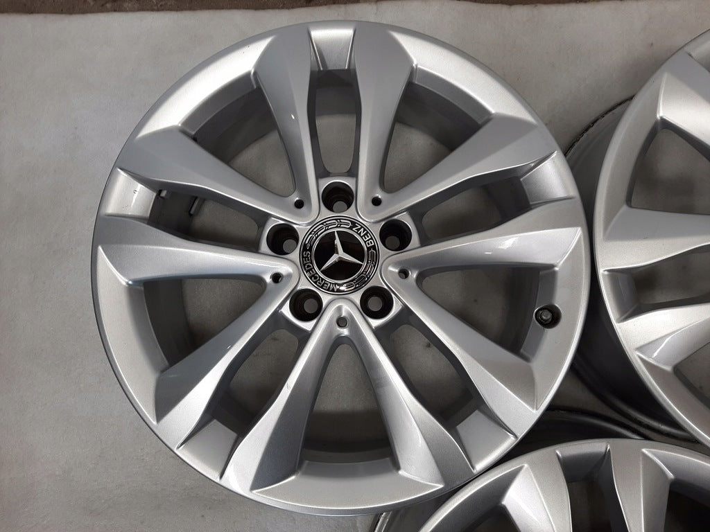 4x Alufelge 17 Zoll 7.0" 5x112 48 5ET A2054018000 Mercedes-Benz W205 Rim Wheel FEL3699430449zz