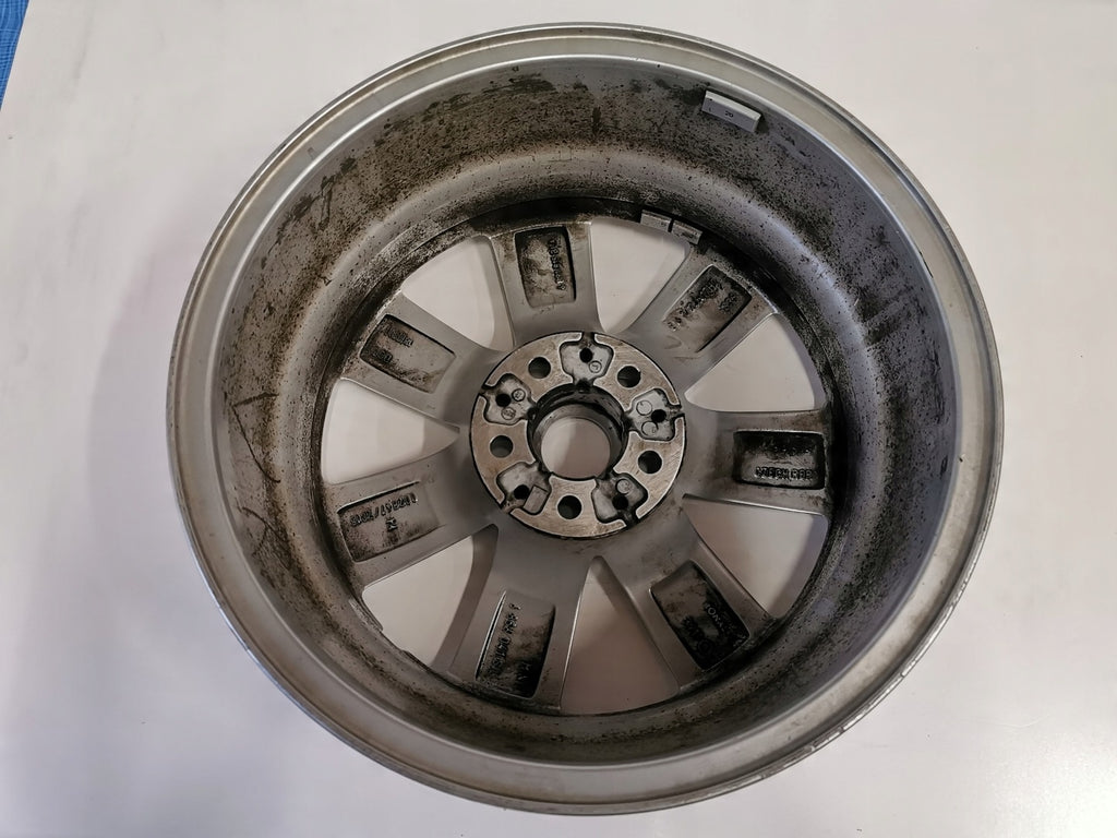 1x Alufelge 17 Zoll 6.5" 5x112 39ET Glanz Silber 6856041 Mini Countryman F60