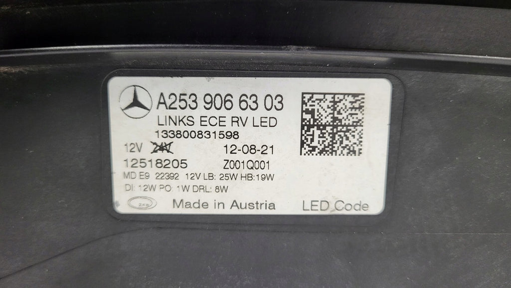 Frontscheinwerfer Mercedes-Benz Glc X253 A2539066303 Links Headlight SCH8349707618da