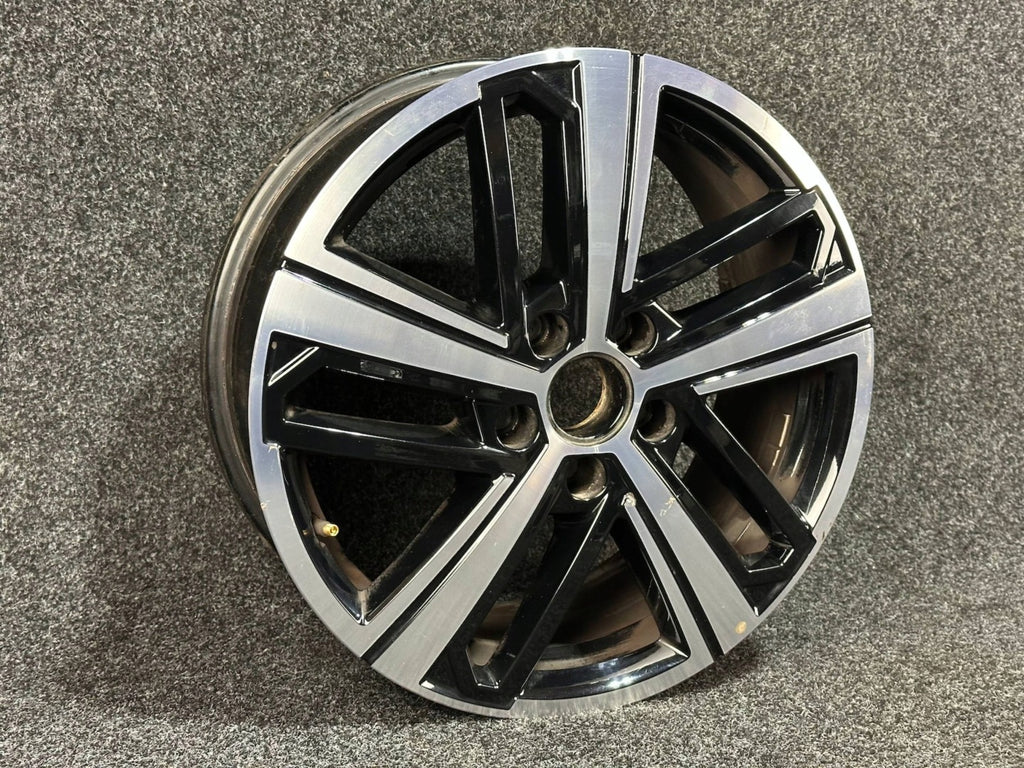 1x Alufelge 17 Zoll 6.5" 5x112 49ET Glanz Schwarz 2K7601025C VW Caddy V FEL4056688692ct