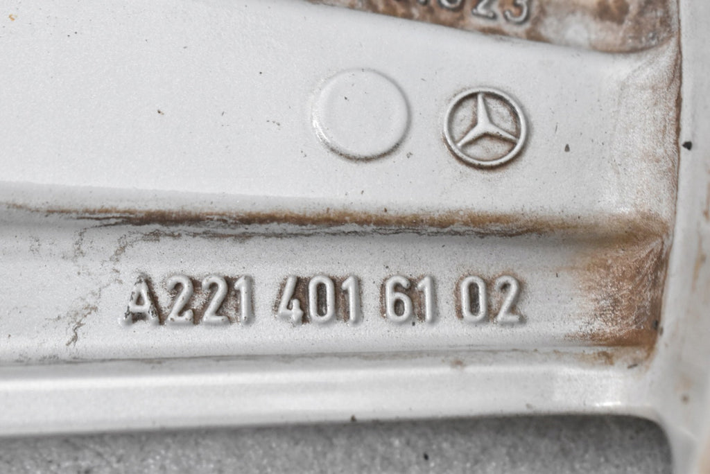 1x Alufelge 19 Zoll 9.5" 5x112 43ET A2214016102 Mercedes-Benz W221 Rim Wheel FEL9557437309qs