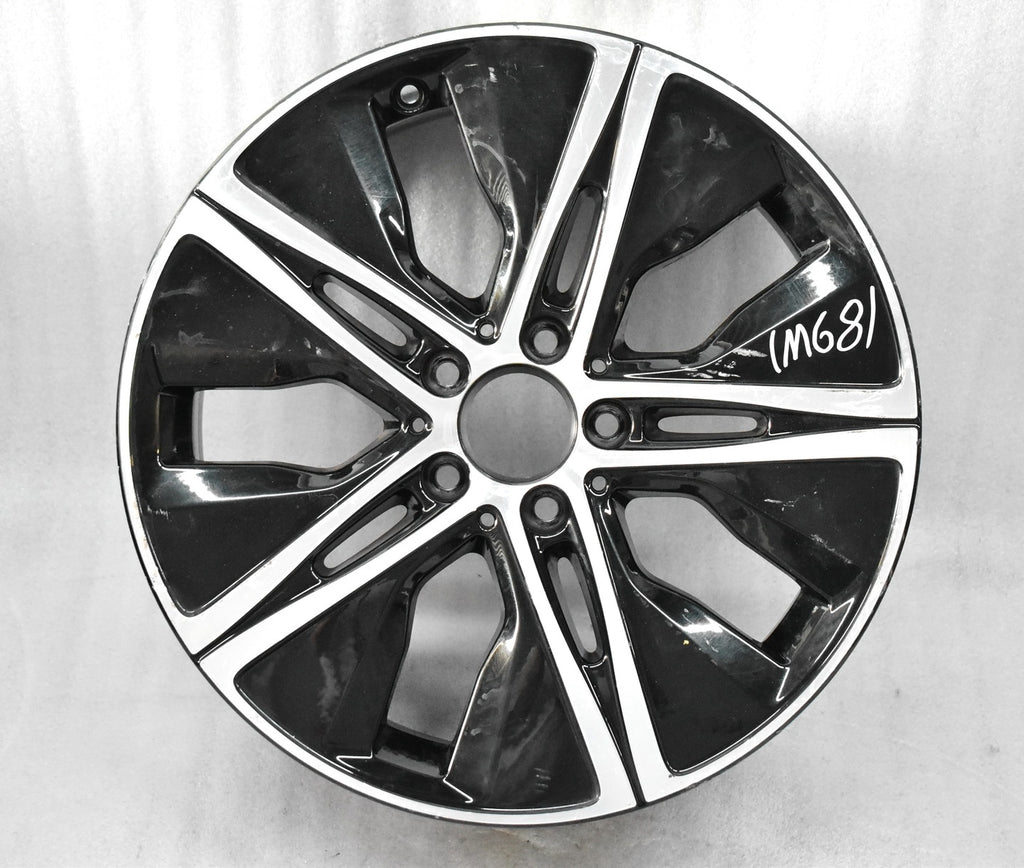 1x Alufelge 18 Zoll 7.5" 5x112 49ET Glanz Schwarz A1774010500 Mercedes-Benz W177