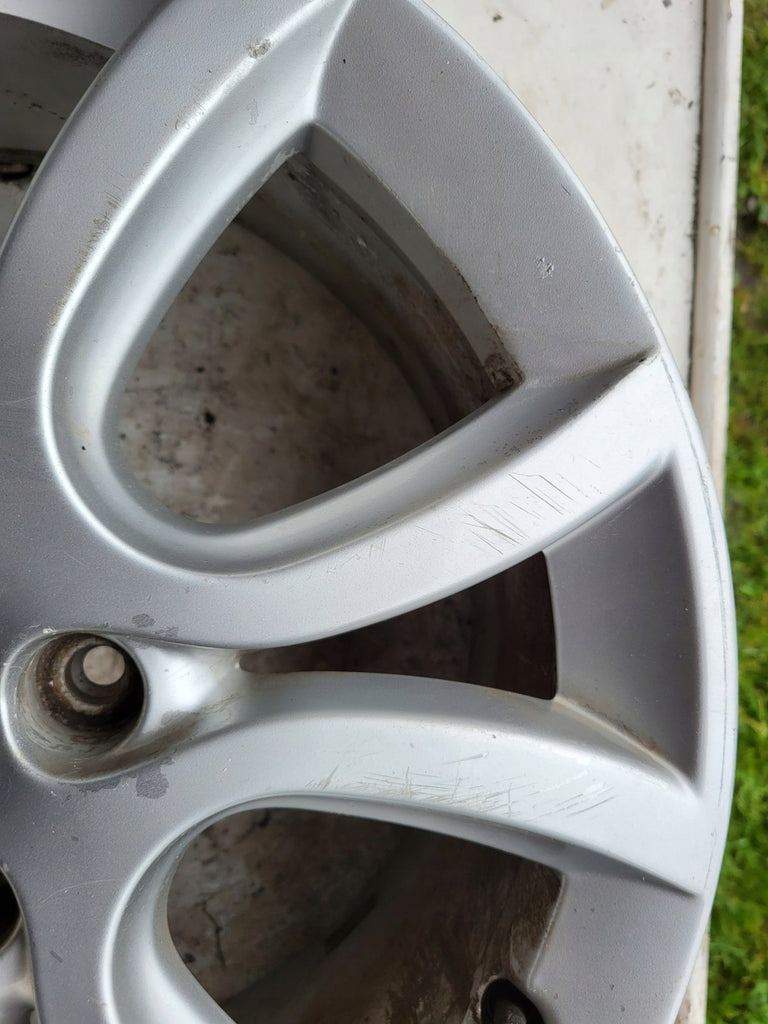 1x Alufelge 18 Zoll 7.5" 5x108 49ET Glanz Silber 9671401877 Peugeot 308 Ii FEL5597571529ve
