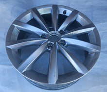 Laden Sie das Bild in den Galerie-Viewer, 1x Alufelge 17 Zoll 7.0" 5x112 34ET Glanz Silber 5N0601025AN VW Tiguan Rim Wheel FEL6836723591sk