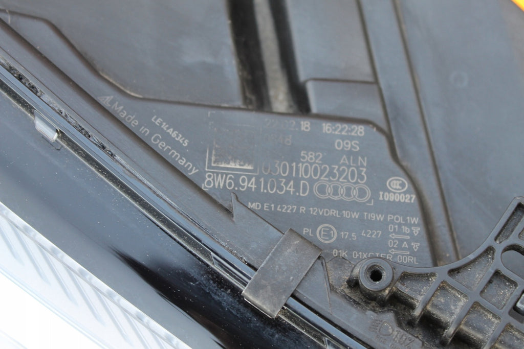 Frontscheinwerfer Audi A5 8W6941034D Rechts Scheinwerfer Headlight SCH3286927606wy