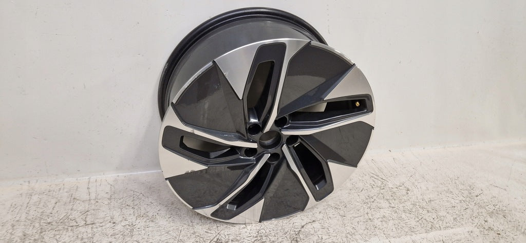 1x Alufelge 19 Zoll 8.0" 5x112 45ET Glanz Schwarz 11A601025M VW Id.4 Rim Wheel FEL3183589228hh