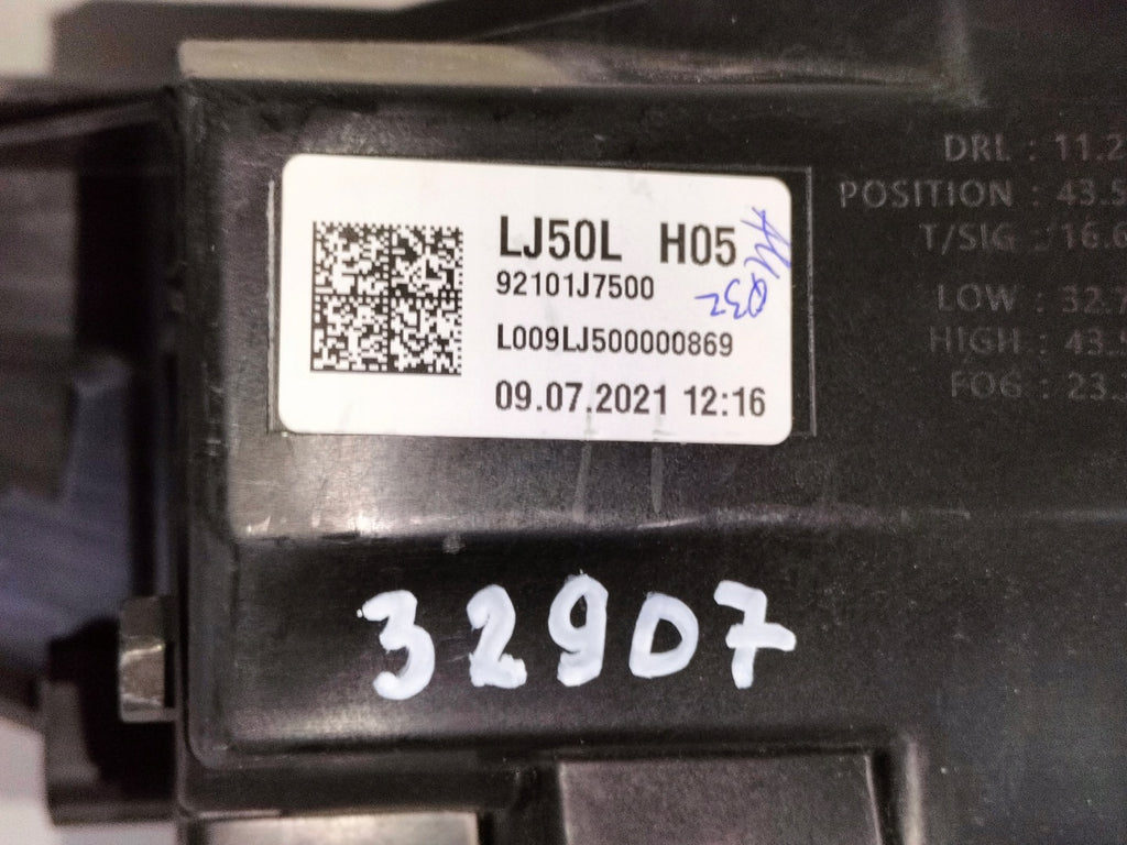 Frontscheinwerfer Kia Ceed 92101-J7500 LED Links Scheinwerfer Headlight