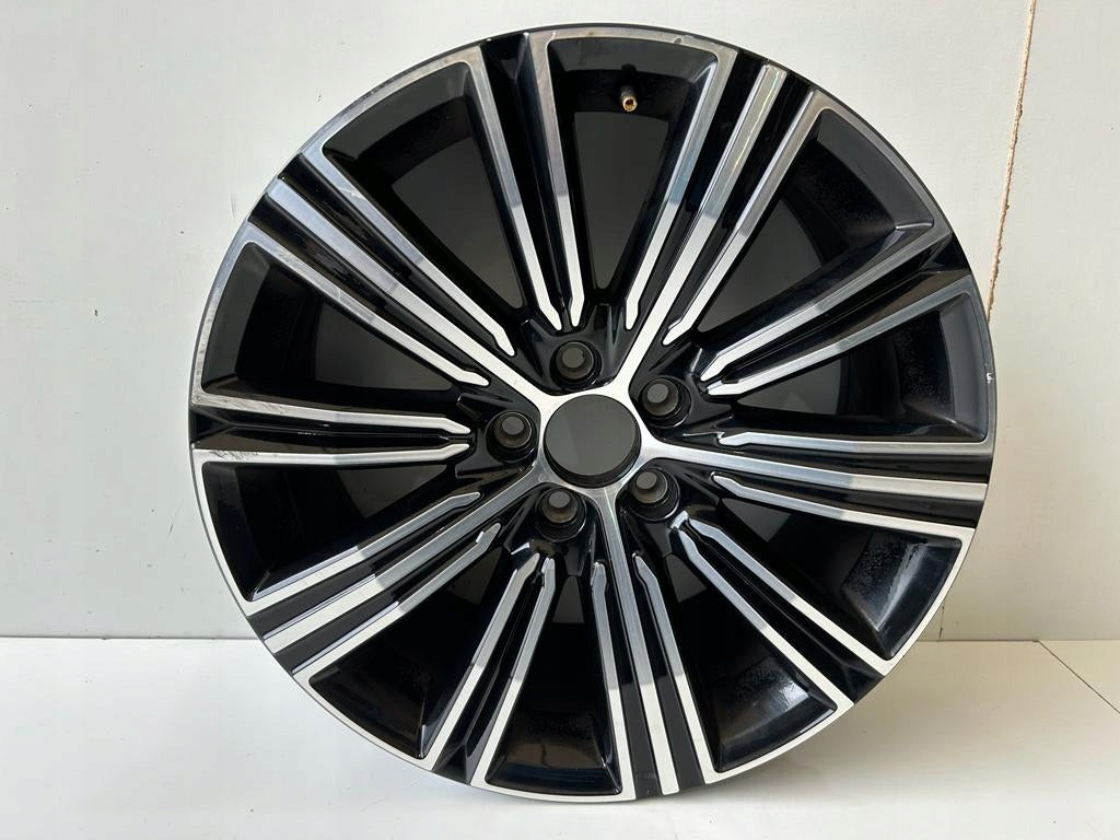 1x Alufelge 18 Zoll 8.0" 5x108 42ET Glanz Schwarz 31471312 Volvo S60 V60