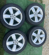 Load image into Gallery viewer, 4x Alufelge 17 Zoll 6.5" 5x112 41ET 3G0071497 VW Scirocco Passat B7 Rim Wheel FEL5066504182rv