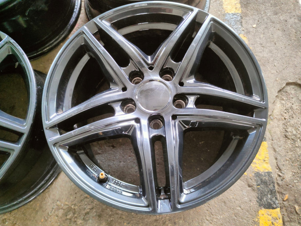 4x Alufelge 16 Zoll 7.5" 5x112 40ET Silber KBA50092 Audi I Rim Wheel FEL8379114992gn