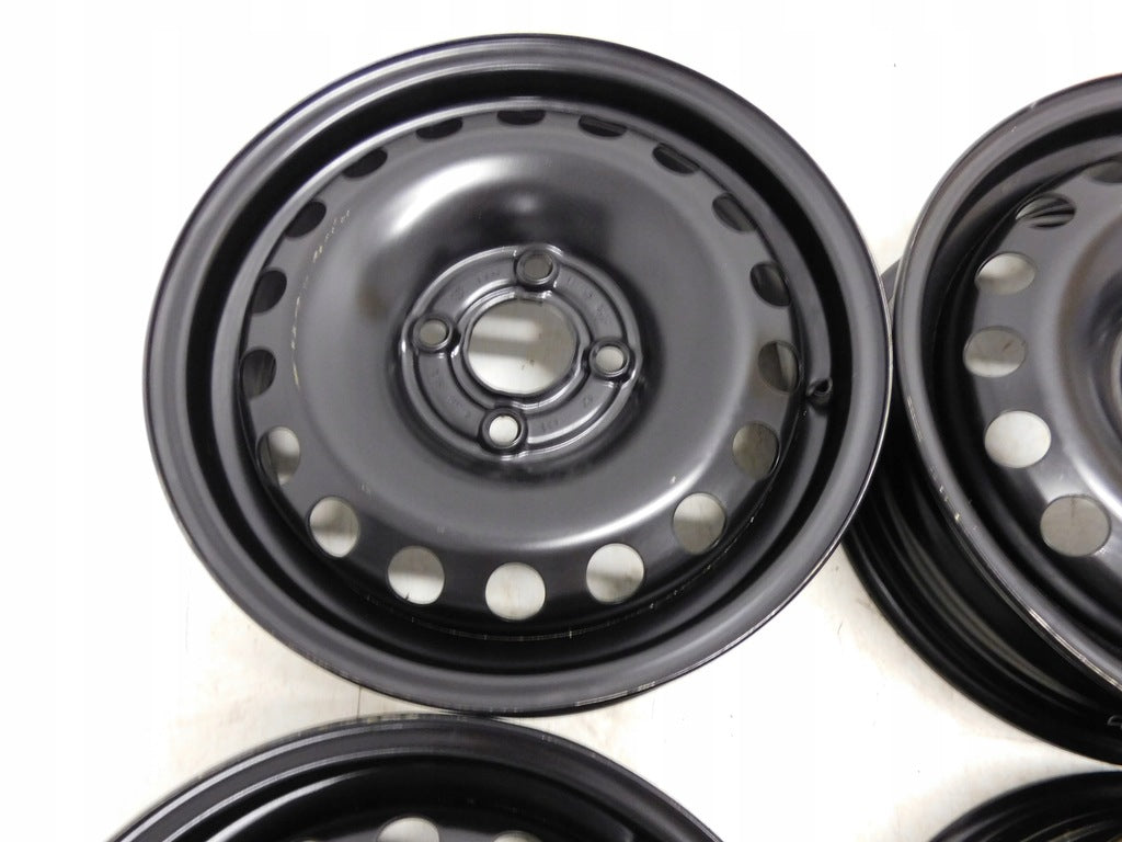 1x Alufelge 14 Zoll 5.0" 4x100 35ET Glanz Schwarz 1S0601027 Seat Mii Citigo Up FEL7455313589pr