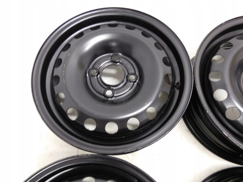 1x Alufelge 14 Zoll 5.0" 4x100 35ET Glanz Schwarz 1S0601027 Seat Mii Citigo I FEL3467110085ii