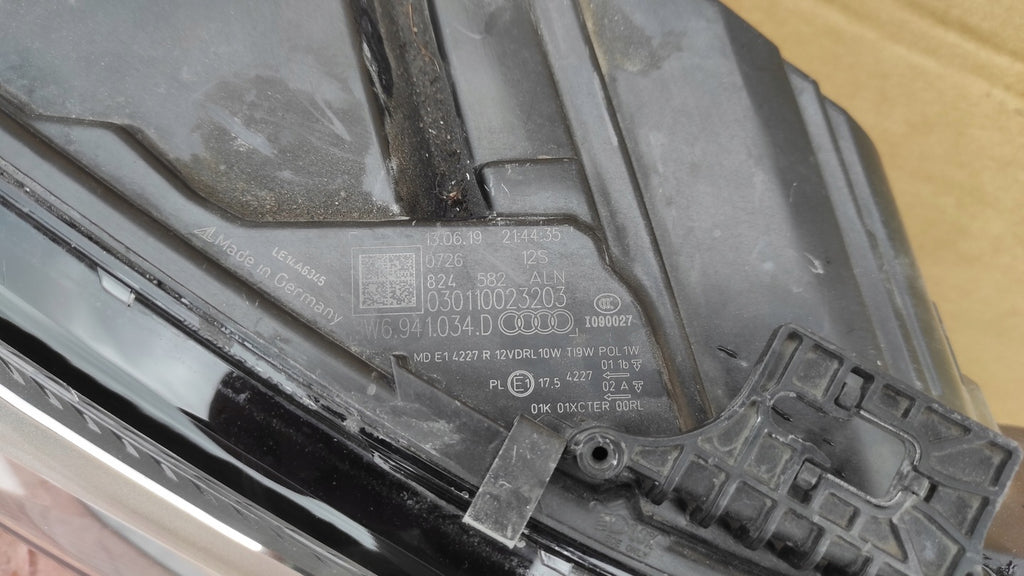 Frontscheinwerfer Audi A5 8W6941034 Full LED Rechts Scheinwerfer Headlight SCH7089576275xr