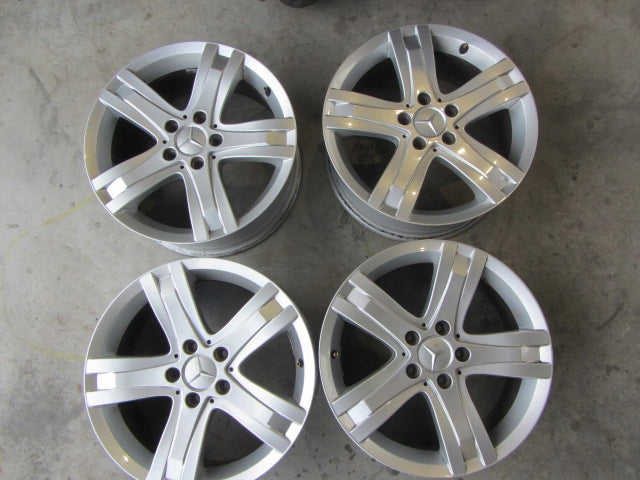 4x Alufelge 17 Zoll 7.5" 5x112 Mercedes-Benz Rim Wheel FEL6570518385tv