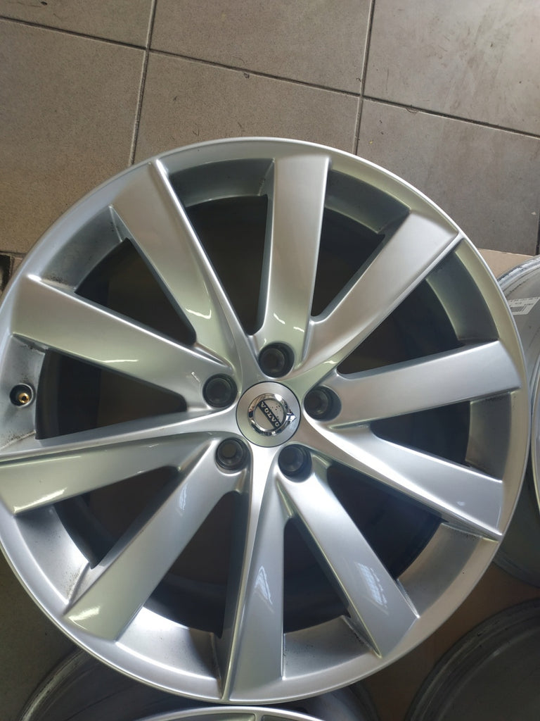4x Alufelge 19 Zoll 8.0" 5x108 42 5ET Glanz Silber 31362276 Volvo Xc90 Rim Wheel FEL7085056510pj