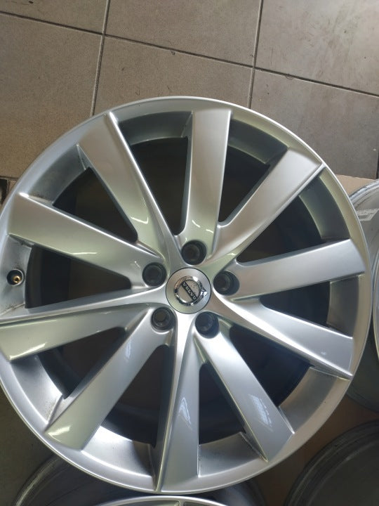 4x Alufelge 19 Zoll 8.0" 5x108 42 5ET Glanz Silber 31362276 Volvo Xc90 Rim Wheel FEL7085056510pj