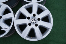Laden Sie das Bild in den Galerie-Viewer, 4x Alufelge 17 Zoll 7.5" 5x130 50ET Glanz Silber 7P6601025 VW Touareg Rim Wheel FEL1556202064at