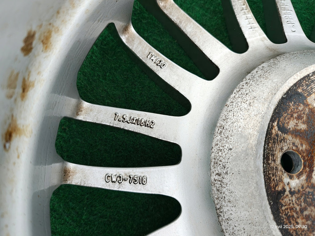 1x Alufelge 18 Zoll 7.5" 6x114.3 45ET KBA94823 Mercedes-Benz Rim Wheel