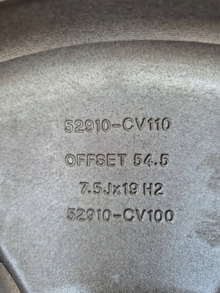 1x Alufelge 19 Zoll 7.5" 5x114.3 54 5ET Glanz Graphit 52910CV110 Kia Ev6 Mg FEL5150292589jb