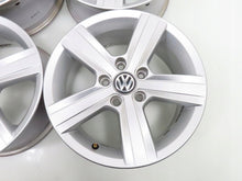 Laden Sie das Bild in den Galerie-Viewer, 4x Alufelge 16 Zoll 6.5" 5x112 46ET Silber 5G0601025N VW Golf VIII I Rim Wheel FEL5254340696je