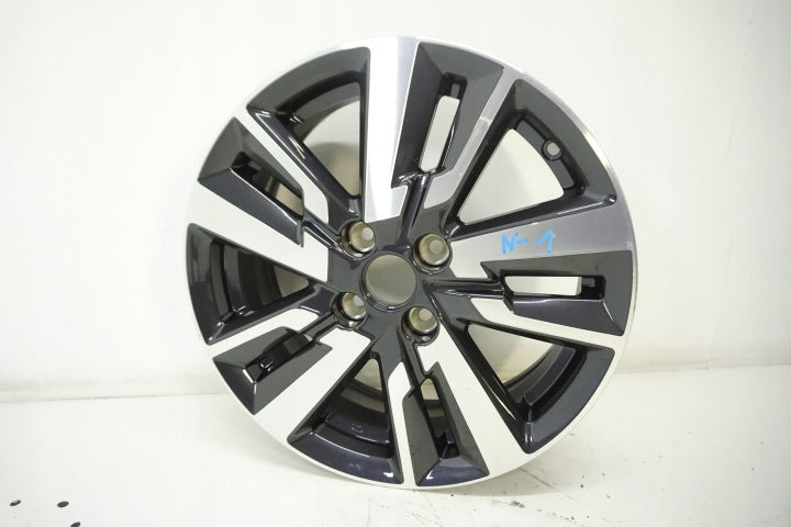 1x Alufelge 16 Zoll 6.0" 4x100 50ET Graphit 9N76014 Nissan Micra K14 Rim Wheel FEL1230059052hx