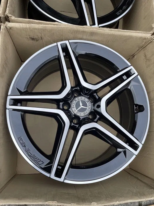 4x Alufelge 19 Zoll 8.0" 5x112 38ET Glanz Silber A2534015300 Mercedes-Benz Vito FEL9207728213pn