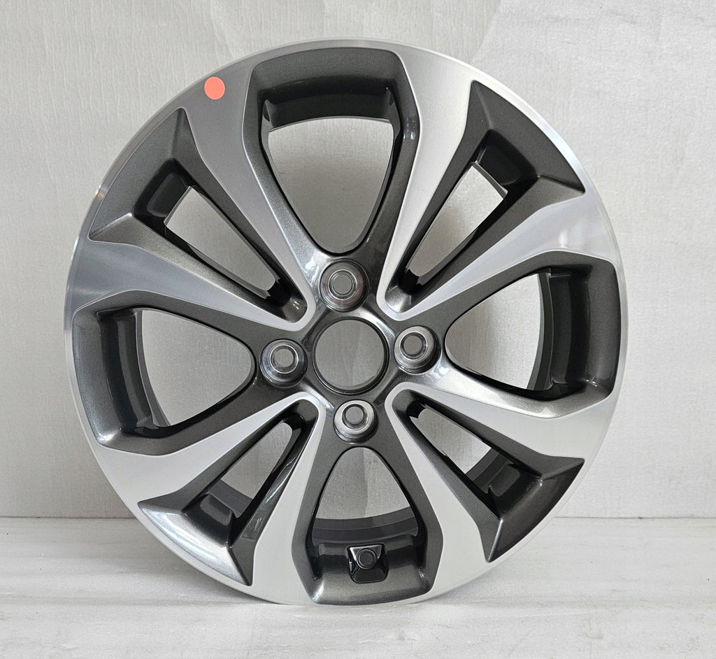 1x Alufelge 15 Zoll 6.0" 4x100 53ET Schwarz 52910-B9300 Hyundai Getz Rim Wheel FEL2003232304me