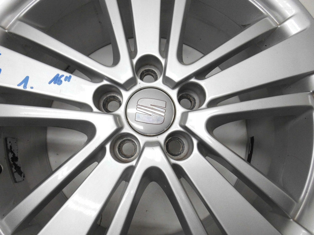 1x Alufelge 16 Zoll 7.0" 5x100 43ET 6J0601025D Seat Ibiza Rim Wheel
